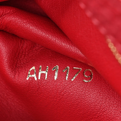 Louis Vuitton Taurillon Capucines PM Rubis 7 of 10