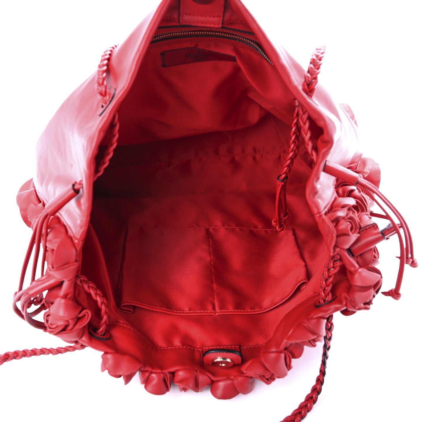 Nappa Atelier Rose Edition Large Tote Red