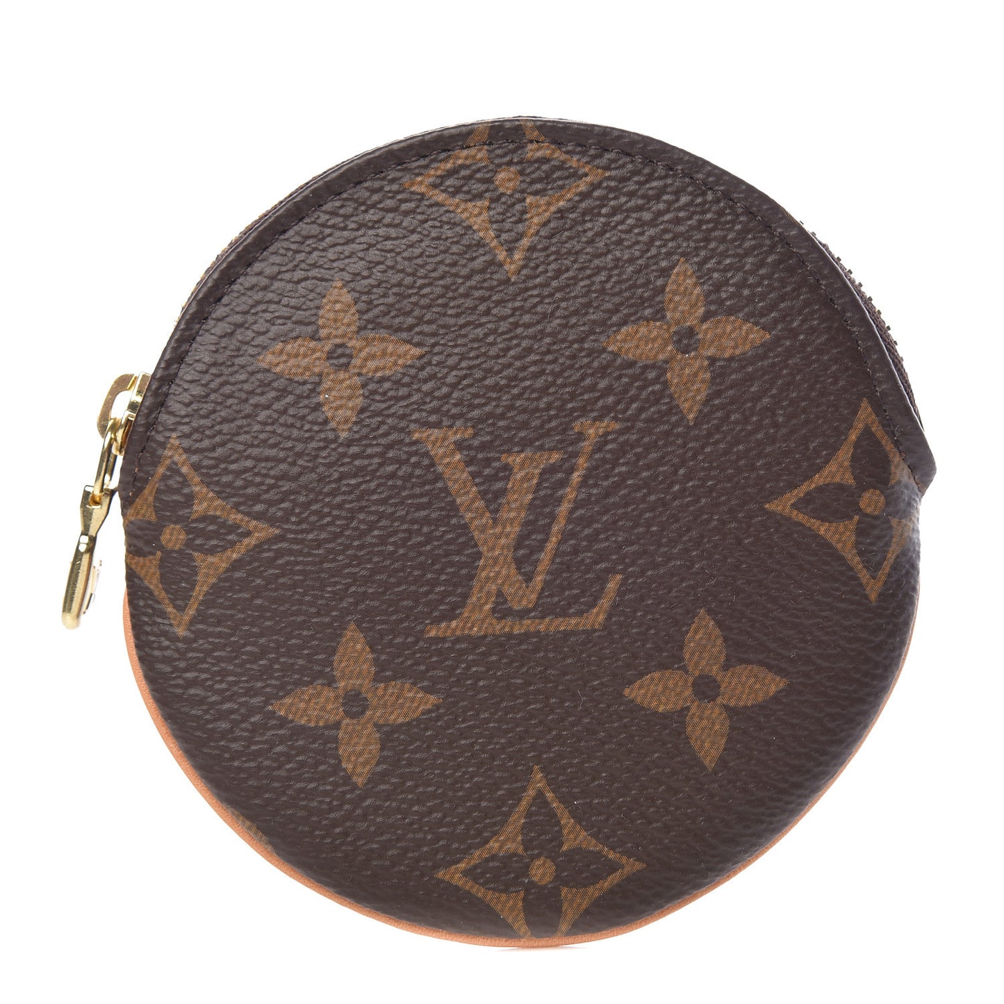 Monogram Round Coin Purse