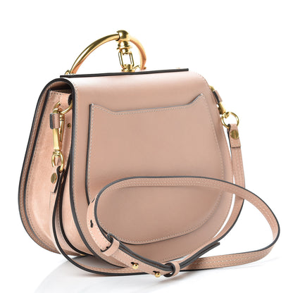 Chloe Calfskin Suede Medium Nile Bracelet Bag Biscotti Beige 3 of 12