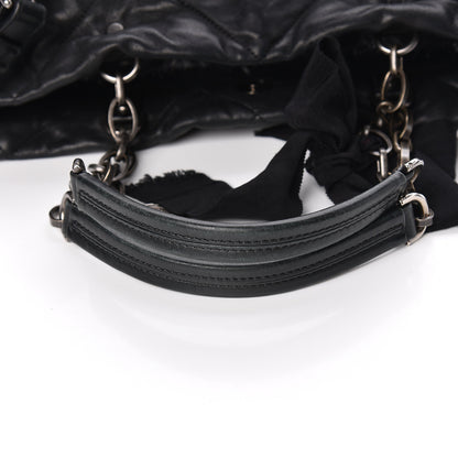 Lanvin Lambskin Quilted Amalia Tote Black 11 of 11