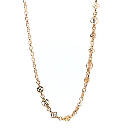 Louis Vuitton Metal Crazy In Lock Necklace Gold 1 of 5