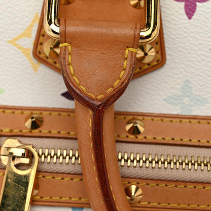 Louis Vuitton Monogram Multicolor Alma White 10 of 11