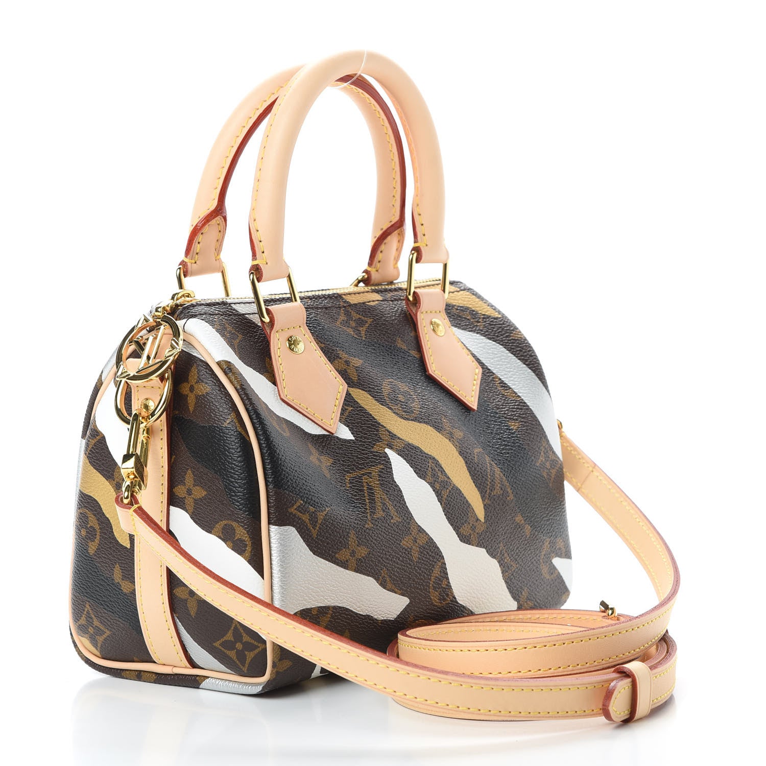 Louis Vuitton X LOL Monogram Speedy BB Gold Silver 4 of 12