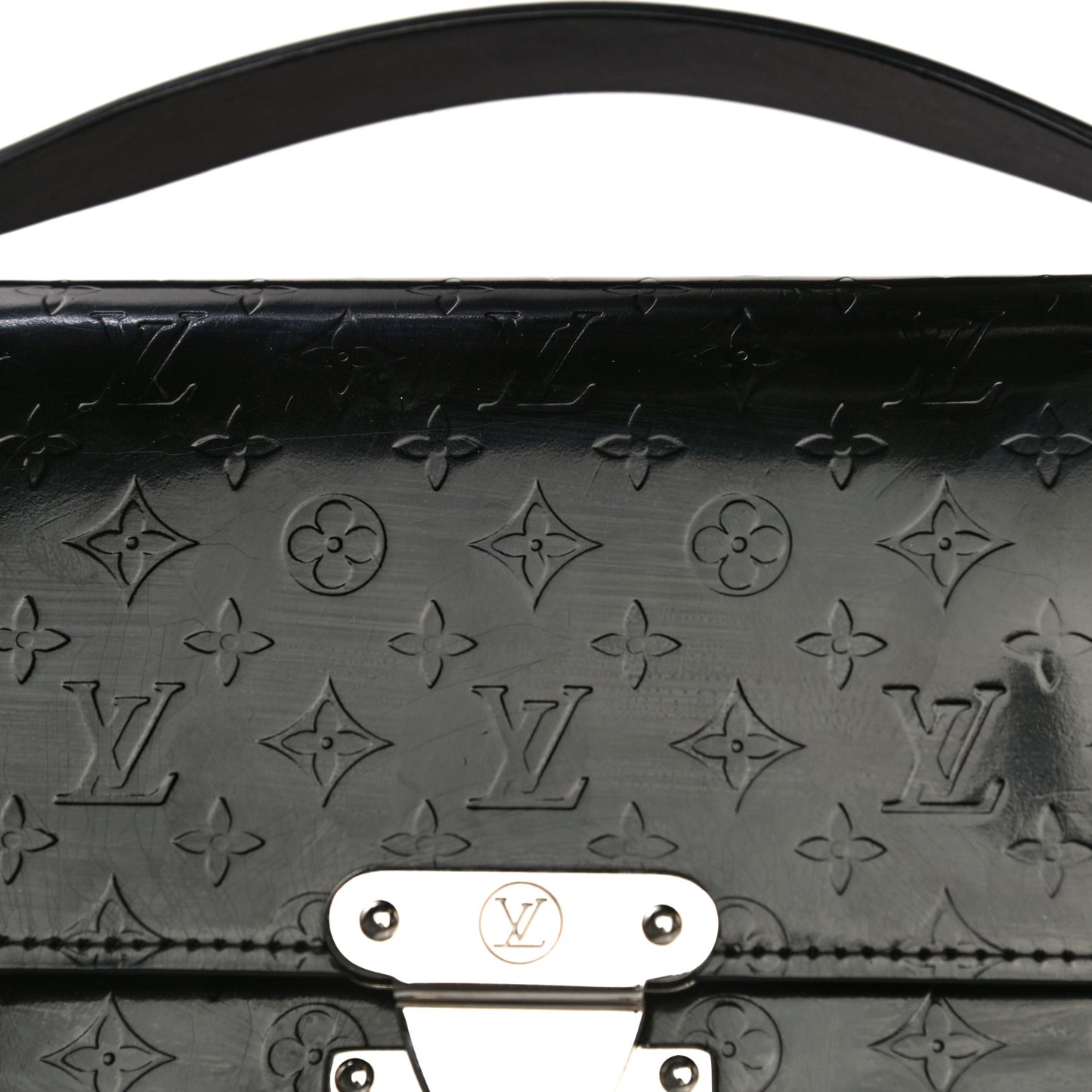 Monogram Glace Anouchka Pochette MM Black