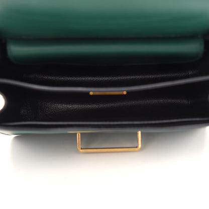 Prada City Calf Saffiano Cahier Bag Biliardo Black 5 of 8