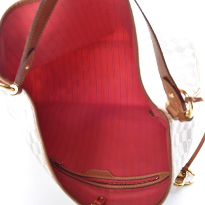 Louis Vuitton Damier Azur Delightful MM Pink 7 of 19