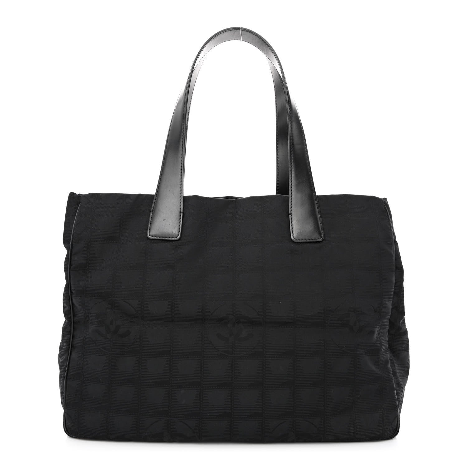 Chanel Nylon Medium Travel Tote Black 1 of 10