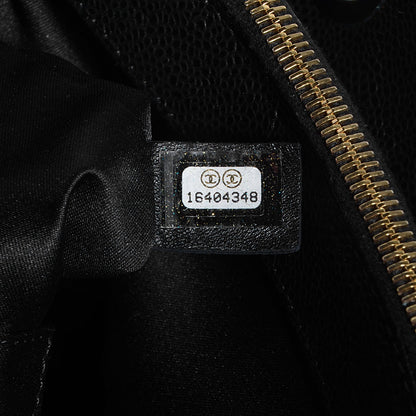 Chanel Caviar Quilted Grand Shopping Tote GST Black 7 of 7