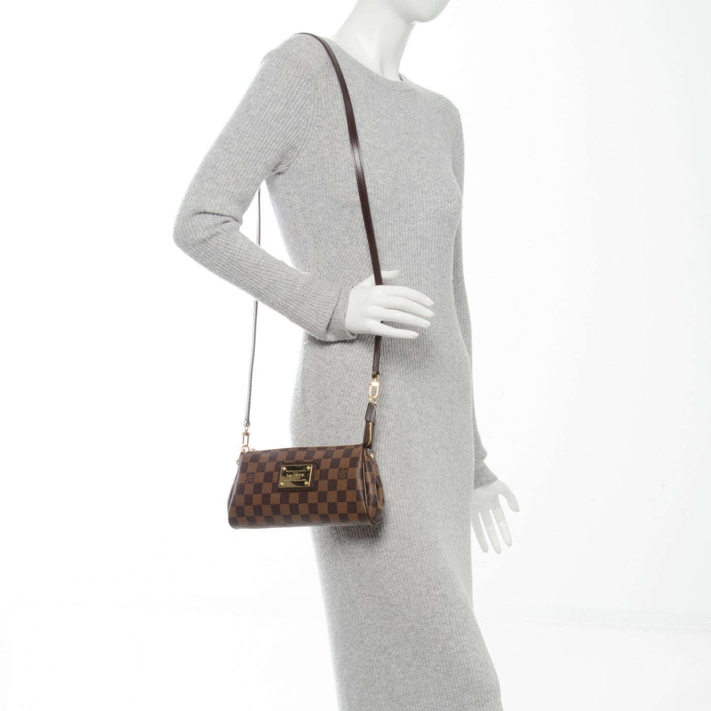 Damier Ebene Eva Clutch