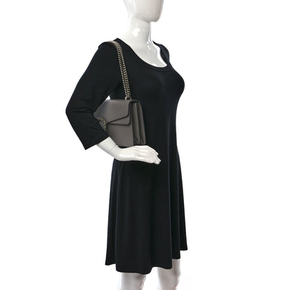 Gucci Pebbled Calfskin Small Dionysus Shoulder Bag Dusty Grey 2 of 9