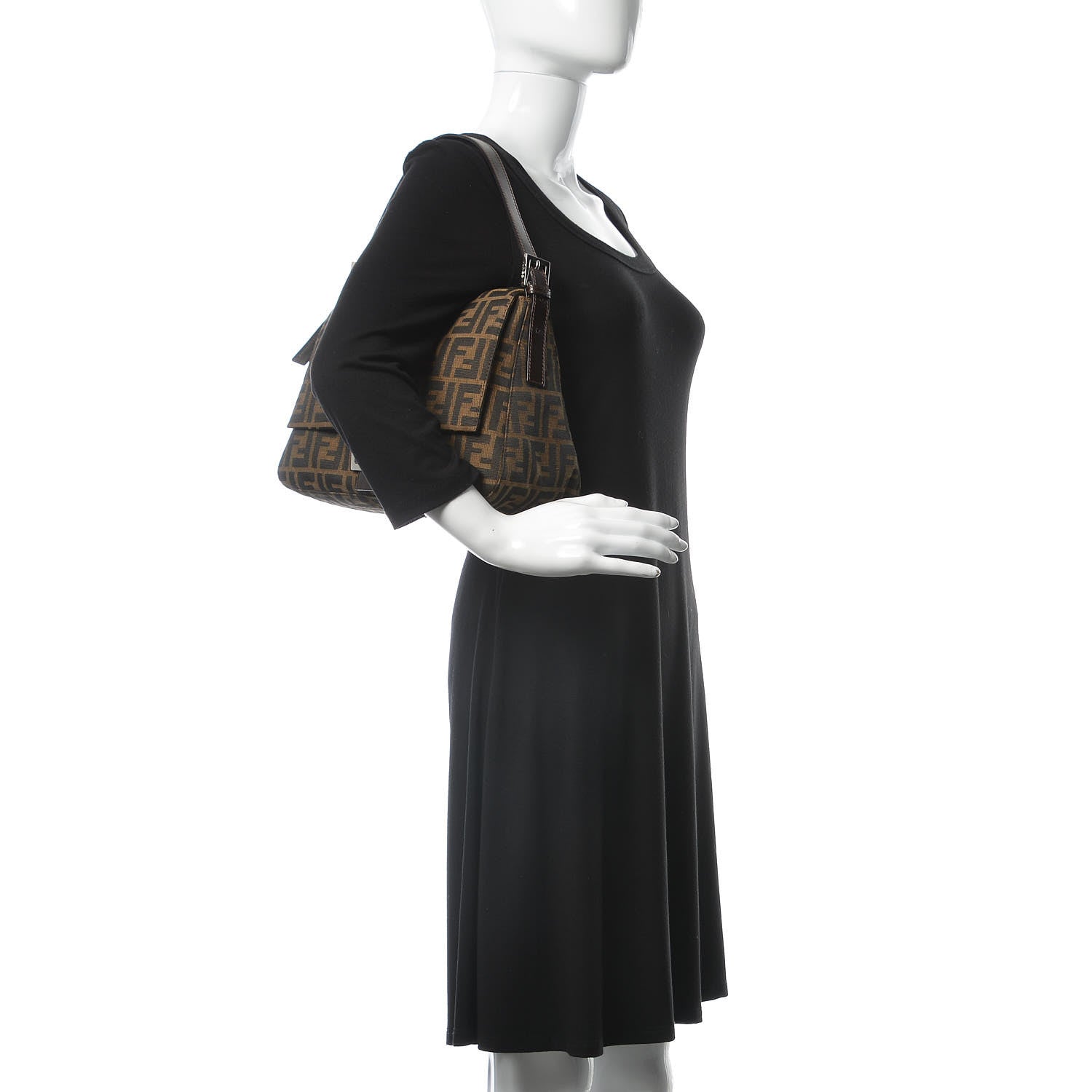 Fendi Zucca Mama Baguette Tobacco 2 of 12