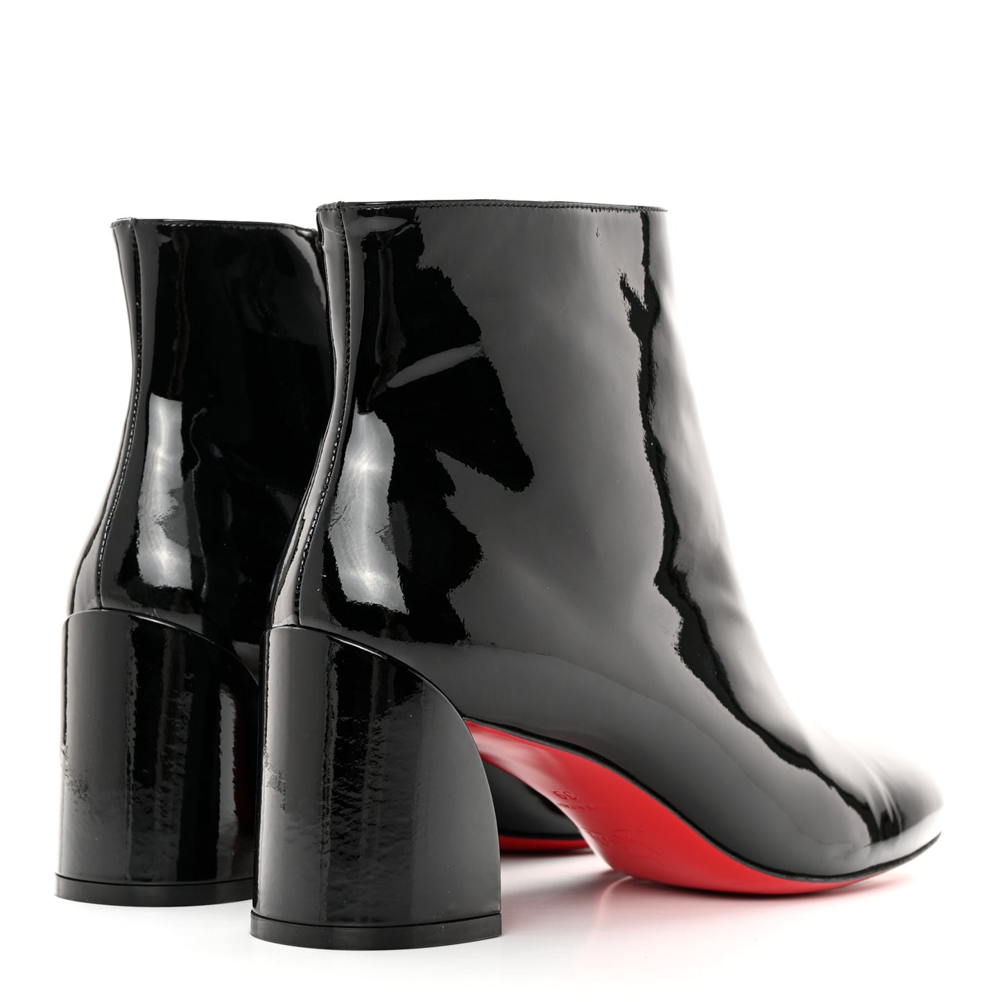 Patent Turela 55 Ankle Boots 39 Black
