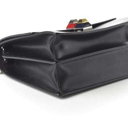 Fendi Vitello Liberty Studded Small Kan I Shoulder Bag Black Multicolor 6 of 10