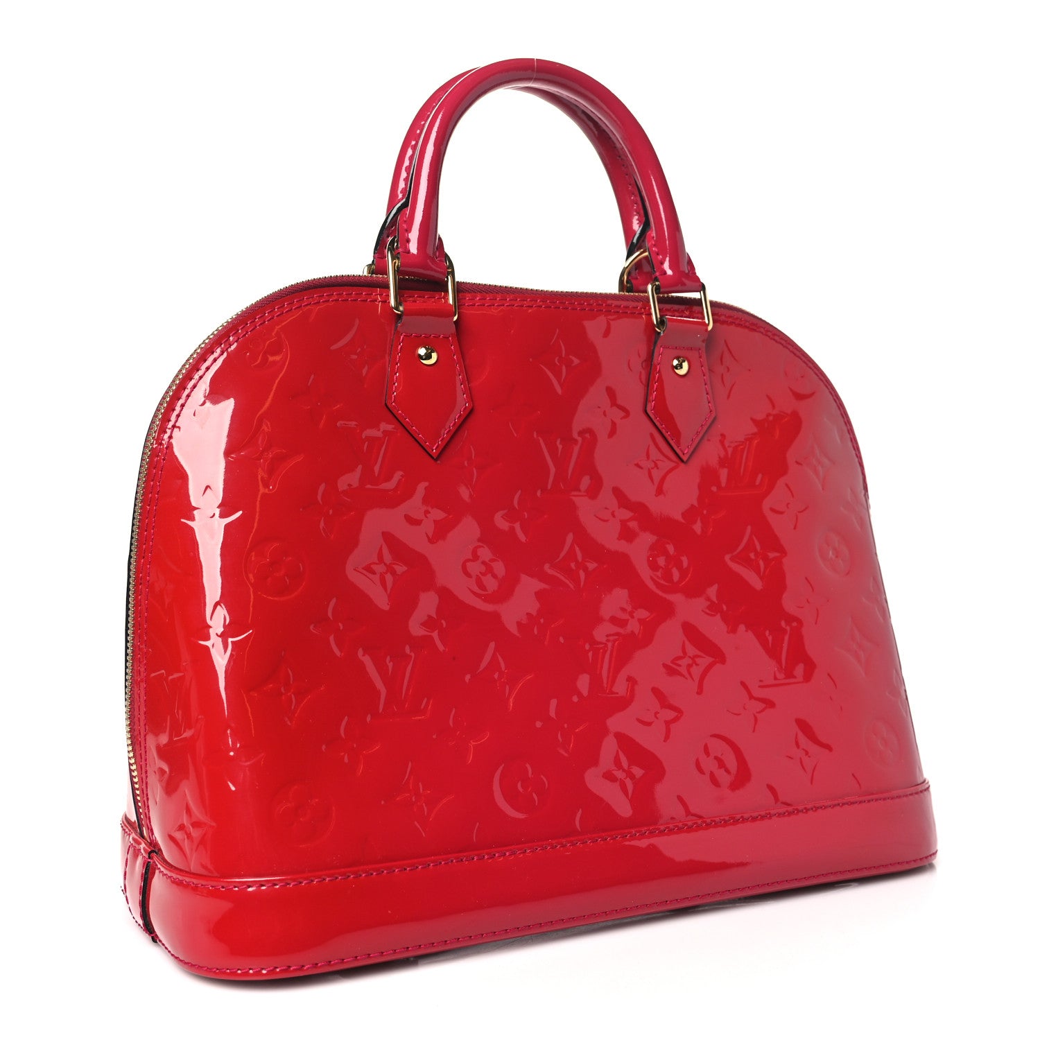 Louis Vuitton Vernis Alma PM Pomme D'Amour 3 of 9
