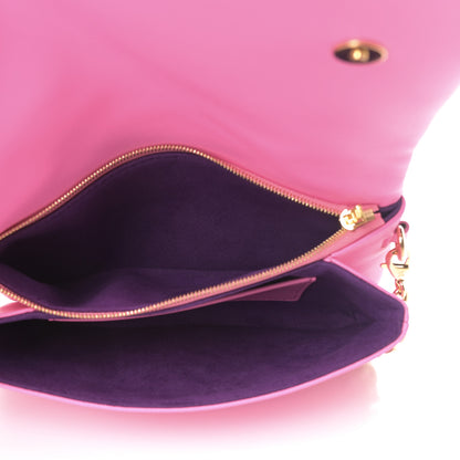Louis Vuitton Lambskin Embossed Monogram Vuittamins Pochette Coussin Rose Violet 5 of 12