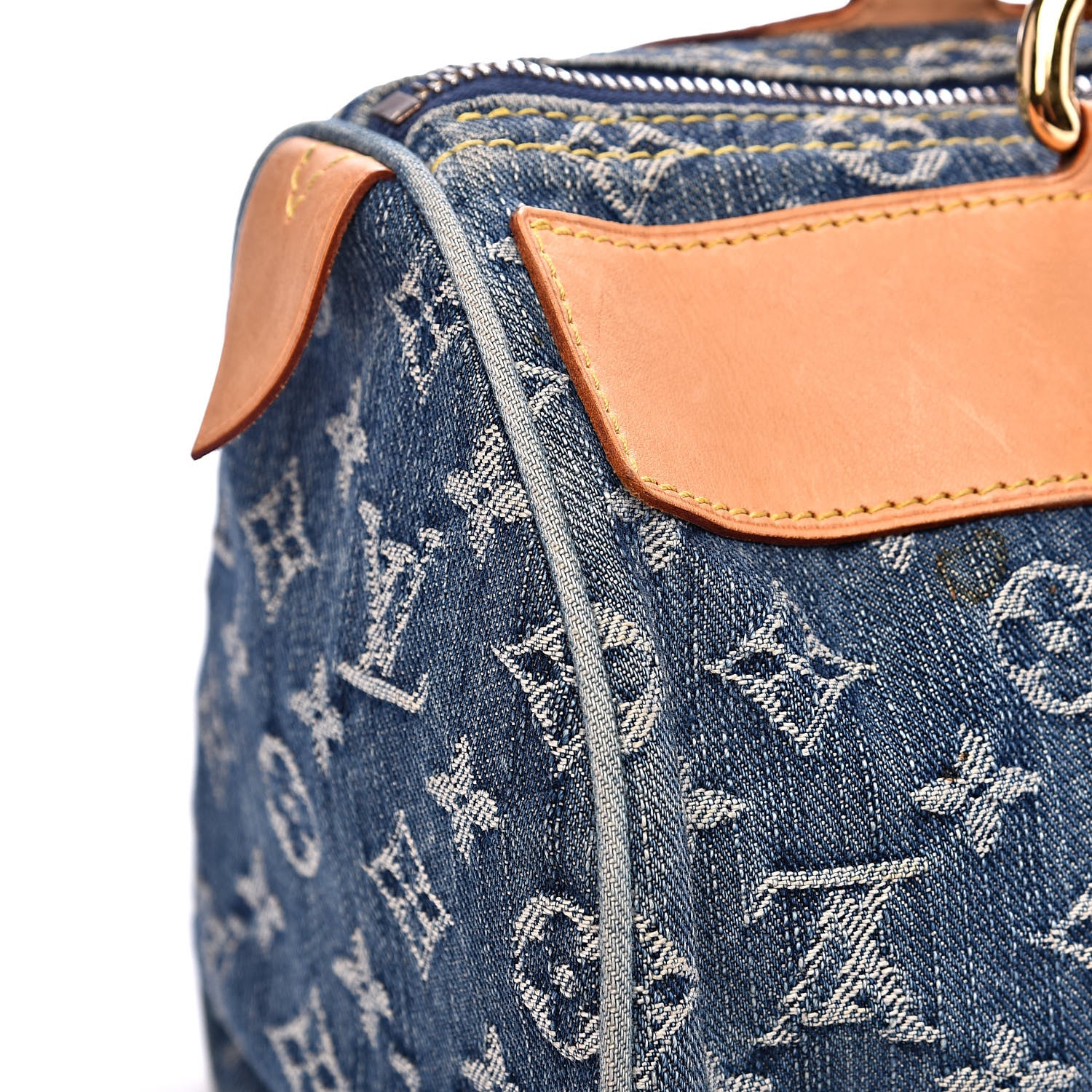 Louis Vuitton Monogram Denim Neo Speedy Blue 13 of 14