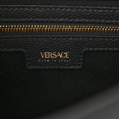 Versace Calfskin La Medusa Medium Hobo Black 6 of 9