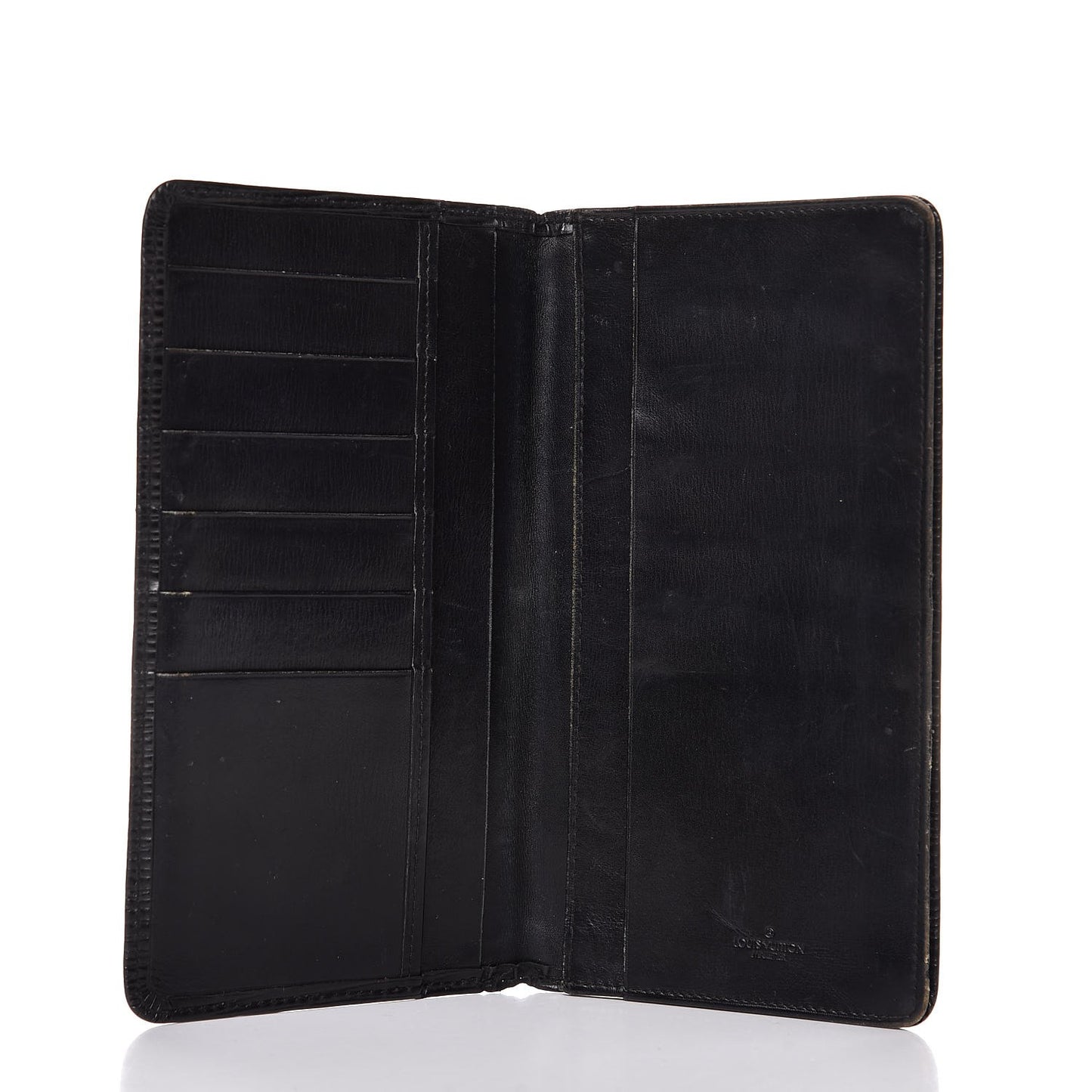Epi Checkbook Card Holder Black