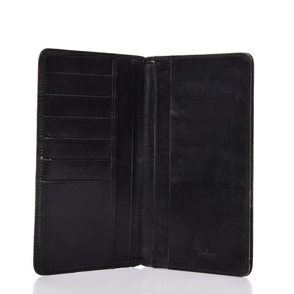 Louis Vuitton Epi Checkbook Card Holder Black 5 of 9