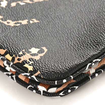 Louis Vuitton Monogram Giant Jungle Pochette Double Zip Black 9 of 9