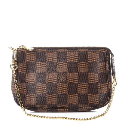 Louis Vuitton Damier Ebene Mini Pochette Accessories 1 of 7