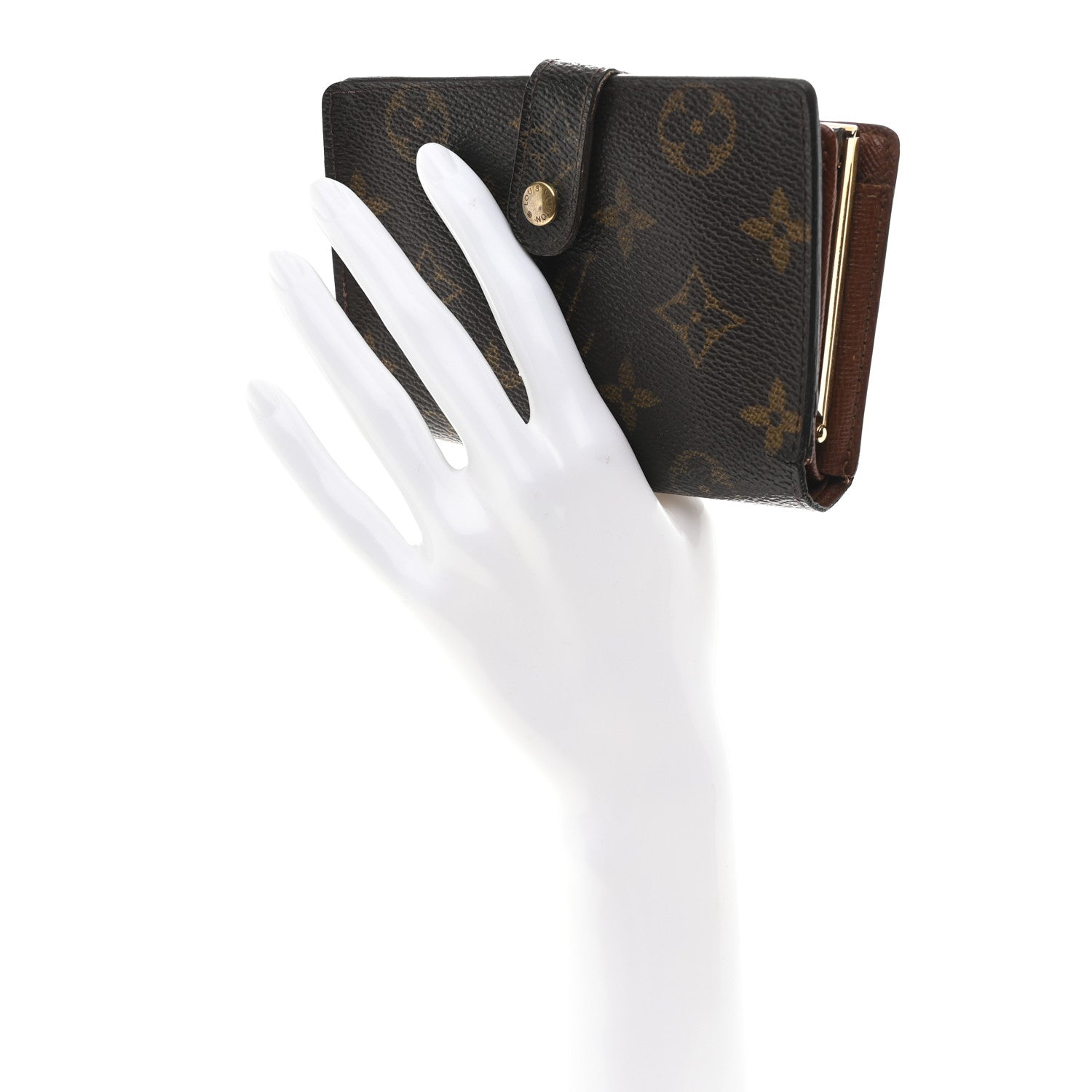 Louis Vuitton Monogram French Purse Wallet 2 of 9