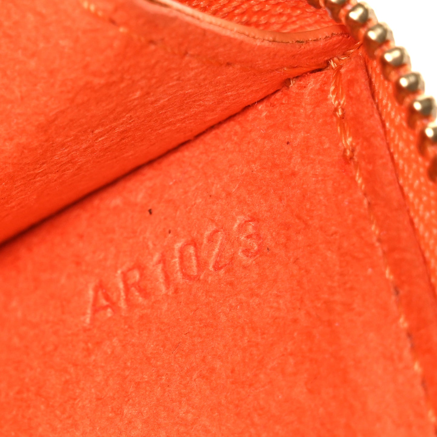 Epi Pochette Accessories 24 Mandarin