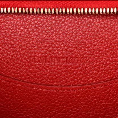 Balenciaga Grained Calfskin Neo Classic Gold Hardware S City Medium Red 6 of 10