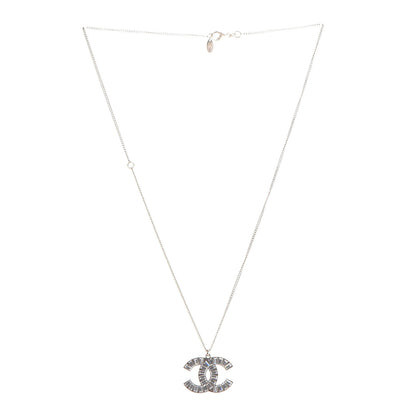 Chanel Baguette Crystal Large CC Necklace Gold 3 of 6