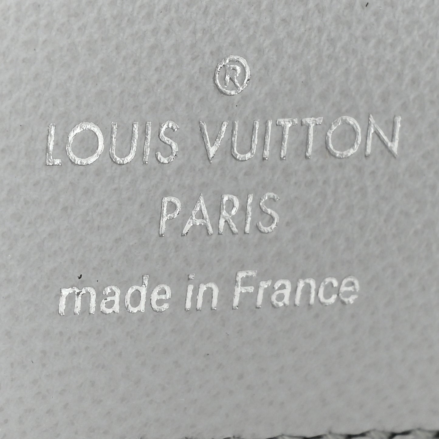 Lambskin Embossed Monogram Lou Coussin Wallet Bleu