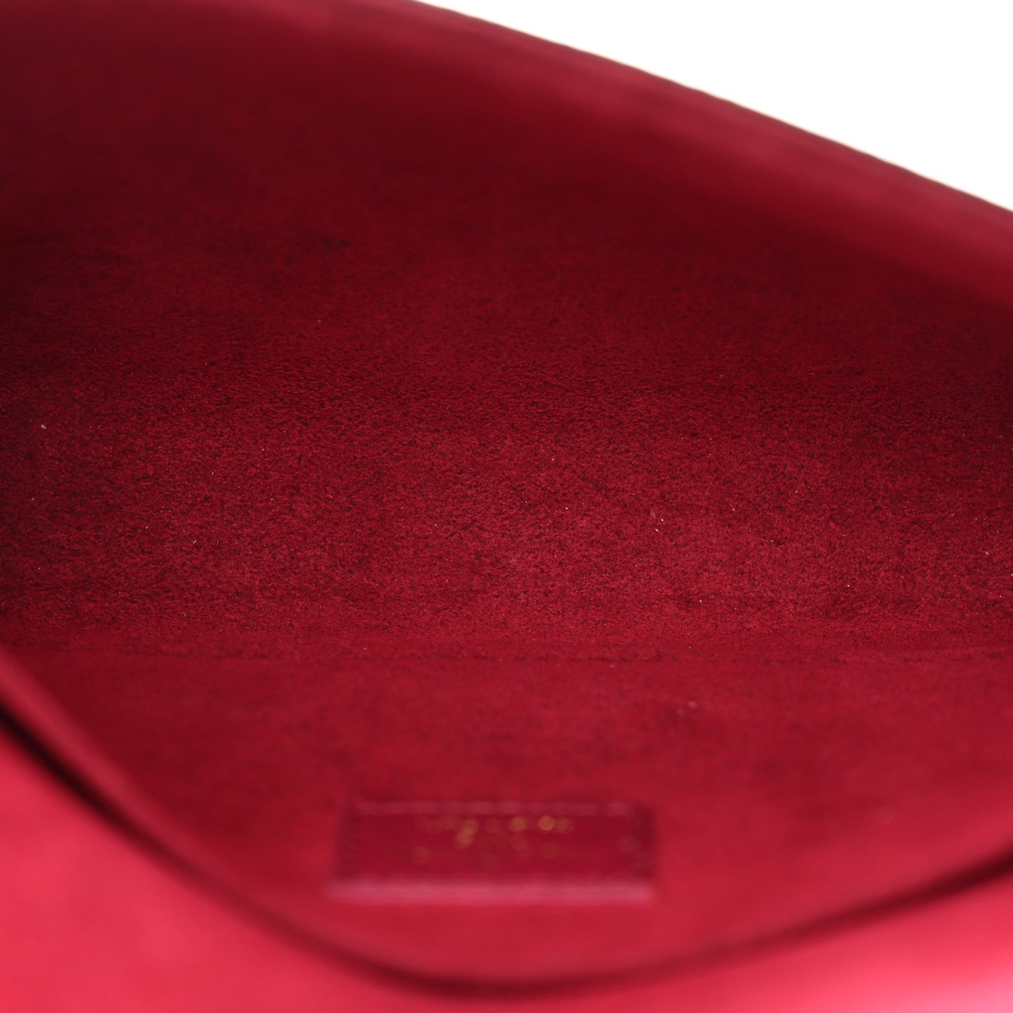 Monogram Pochette Felicie Chain Wallet Fuchsia