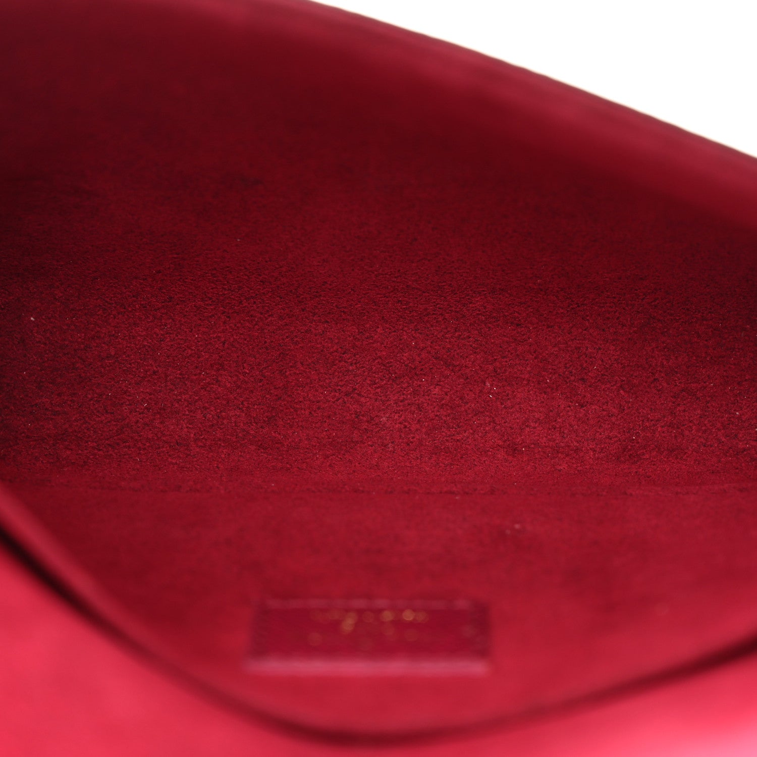 Louis Vuitton Monogram Pochette Felicie Chain Wallet Fuchsia 6 of 17