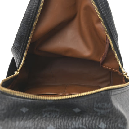 MCM Visetos Studded Medium Stark M Backpack Black 5 of 14