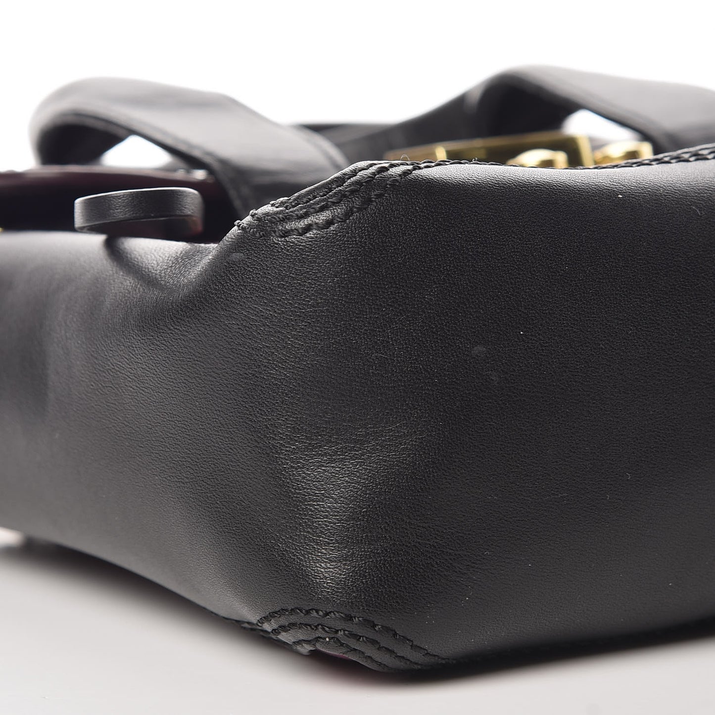 3.1 Smooth Calfskin Tri-Color Mini Pashli Satchel Oxblood