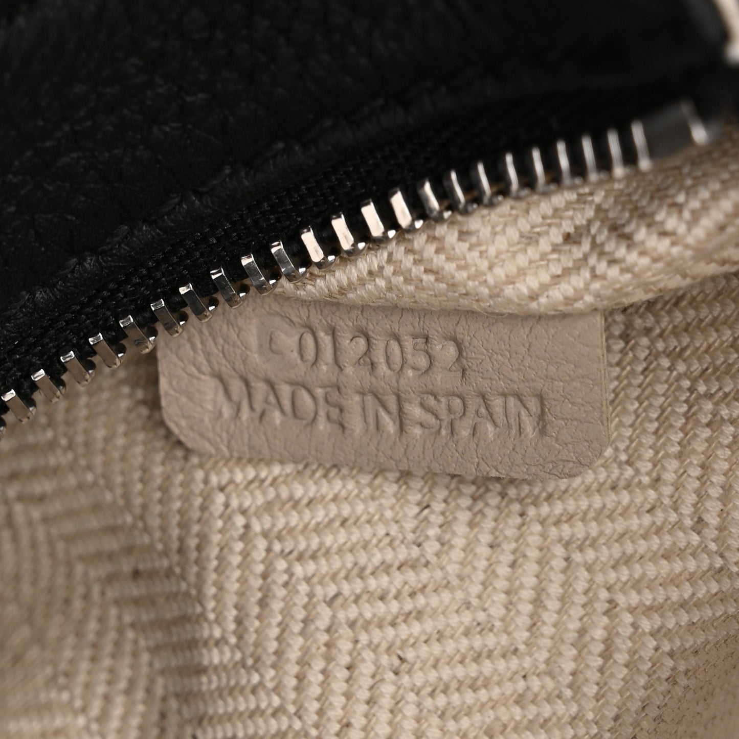 Calfskin Mini Puzzle Bag Black