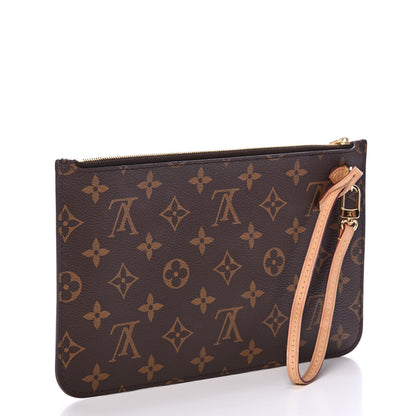 Louis Vuitton Monogram Neverfull MM GM Pochette 2 of 8