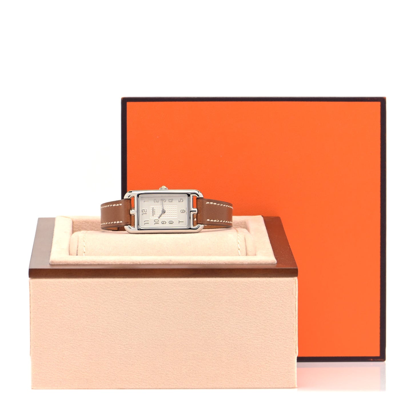 Stainless Steel Barenia 20mm Nantucket Quartz Watch Fauve