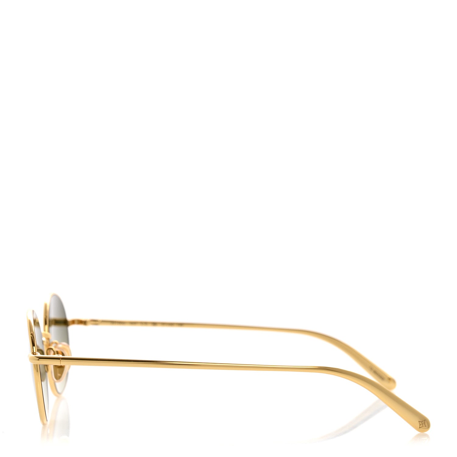 Louis Vuitton LV Bright Round Sunglasses Green 3 of 8
