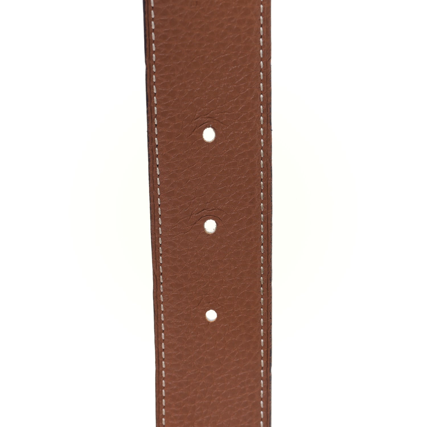 Hermes Swift Togo 32mm H Belt 95 38 Black Gold 4 of 4