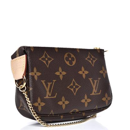 Louis Vuitton Monogram Mini Pochette Accessories 3 of 9