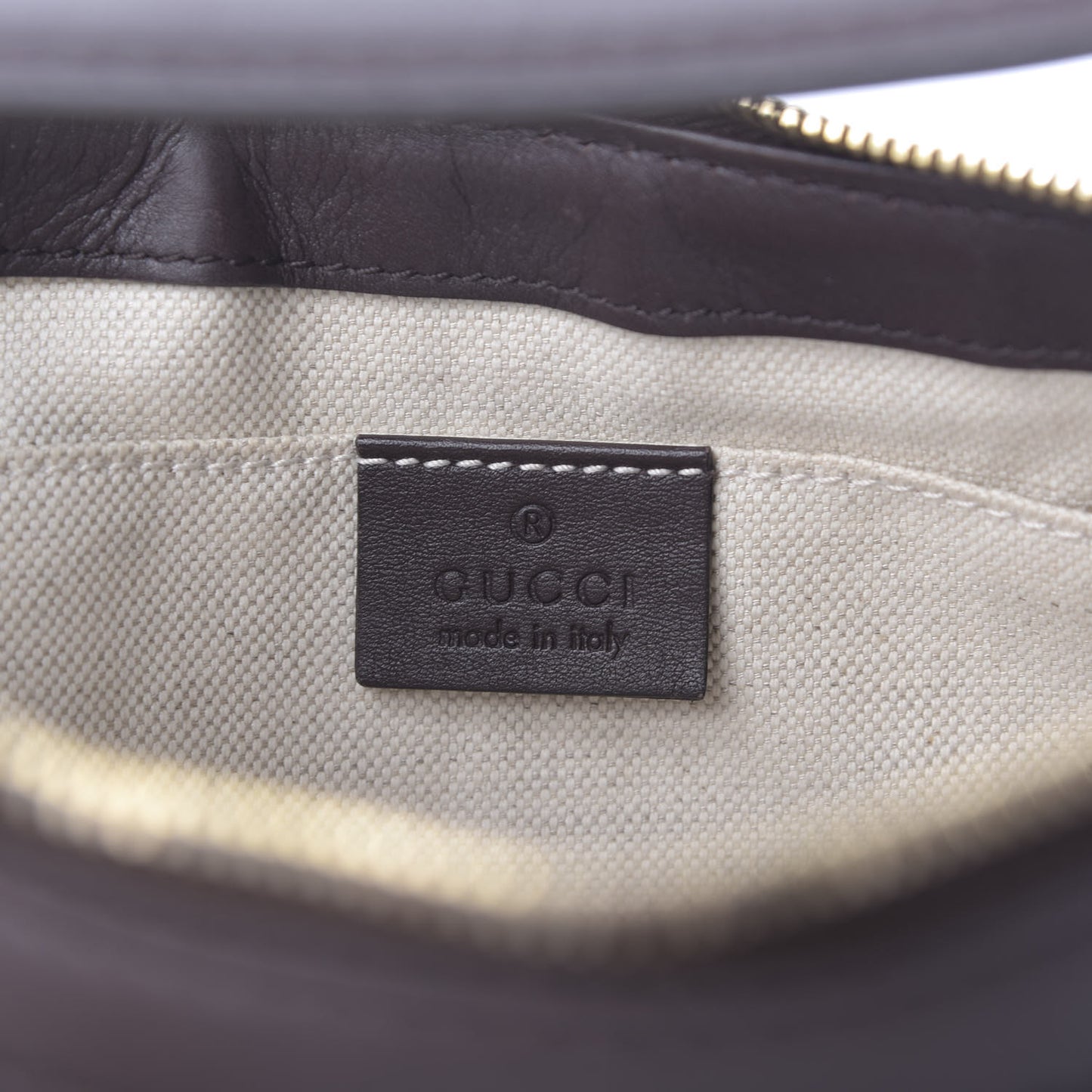 Guccissima Small Mayfair Shoulder Bag Brown