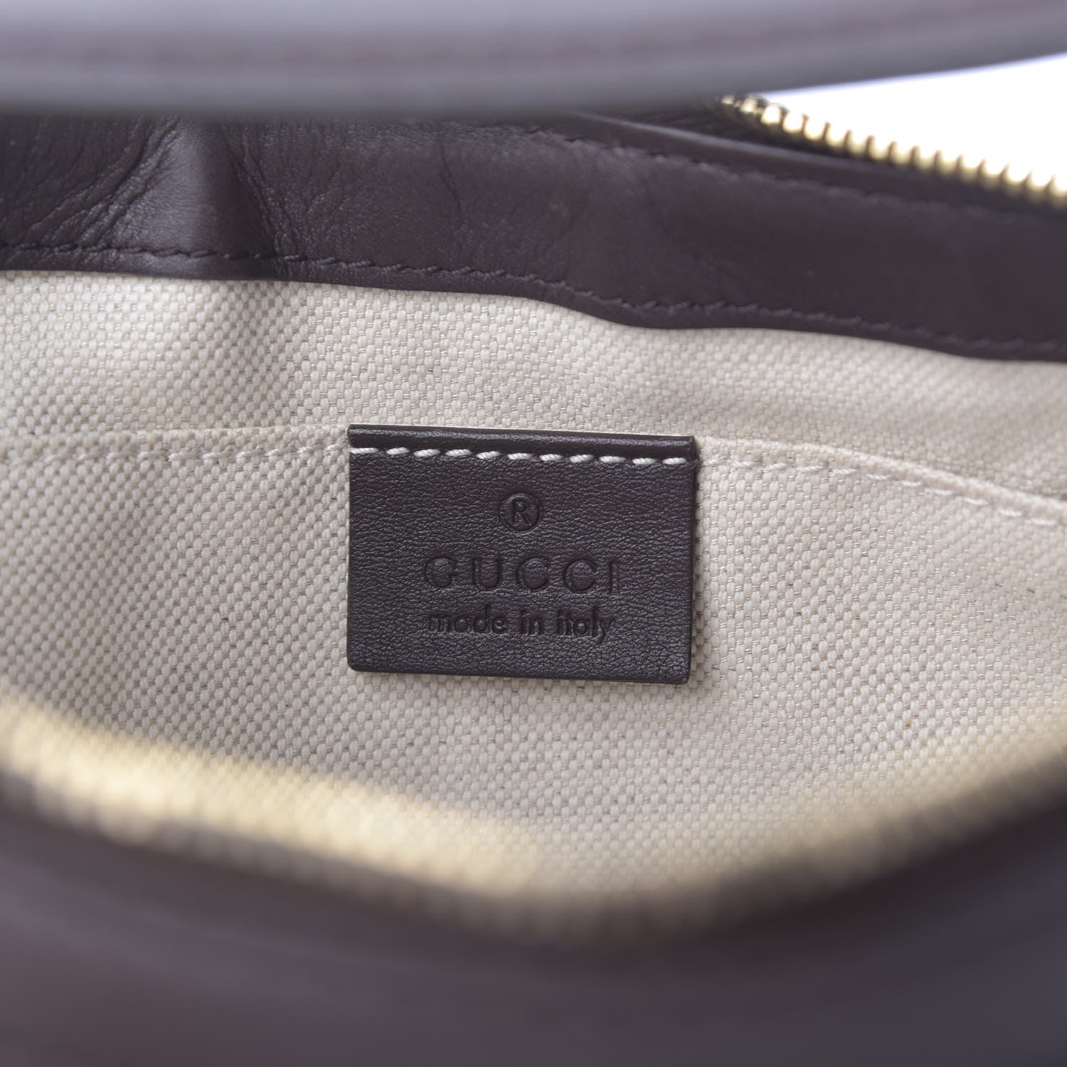Gucci Guccissima Small Mayfair Shoulder Bag Brown 6 of 9