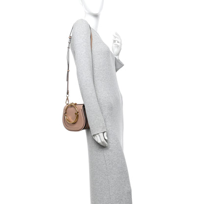 Chloe Calfskin Suede Small Nile Bracelet Bag Biscotti Beige 2 of 12