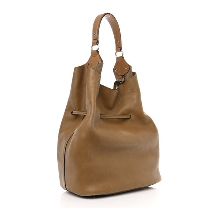 Burberry Grainy Calfskin Large Ashby Hobo Sand 4 of 16