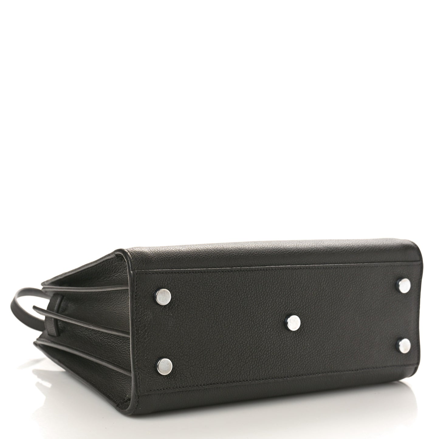 SAINT LAURENT Grain De Poudre Small Sac De Jour Dark Smog