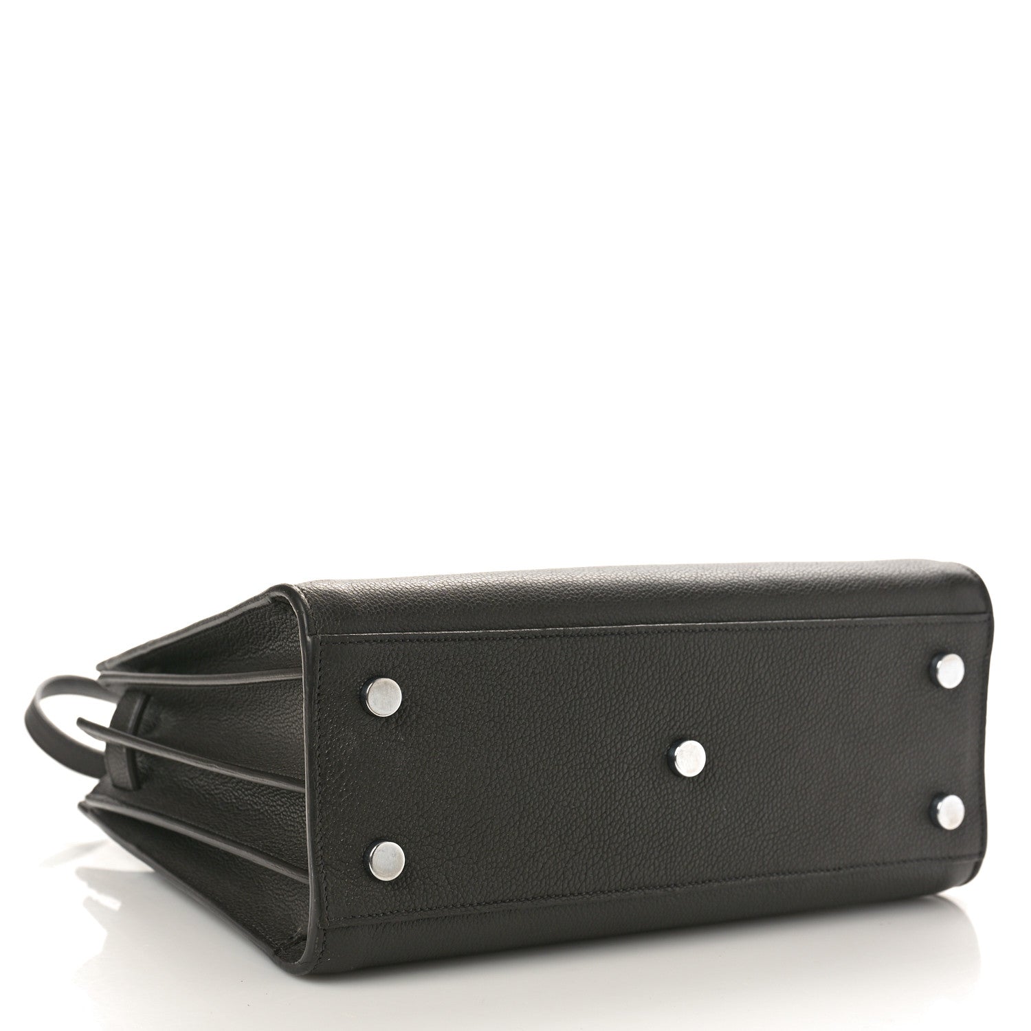 Saint Laurent SAINT LAURENT Grain De Poudre Small Sac De Jour Dark Smog 4 of 13