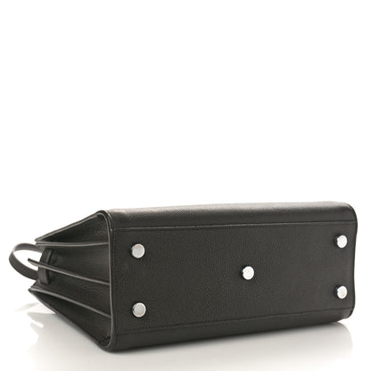 Saint Laurent SAINT LAURENT Grain De Poudre Small Sac De Jour Dark Smog 4 of 13
