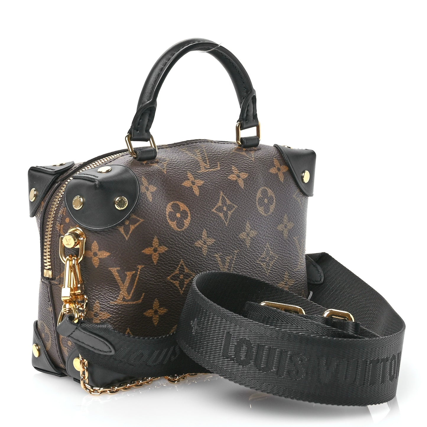 Monogram Petite Malle Souple Black