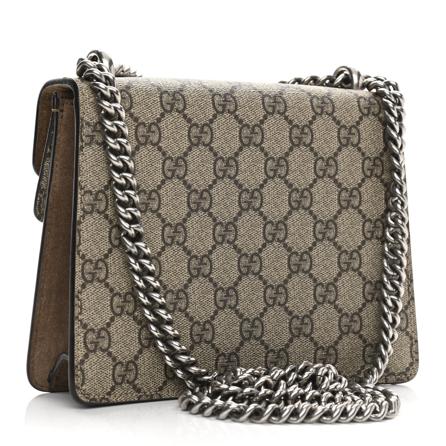 GG Supreme Monogram Mini Dionysus Shoulder Bag Taupe